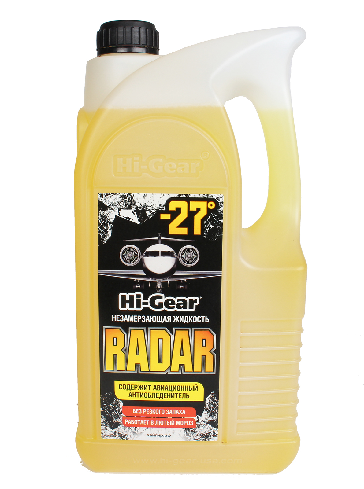 Жидкость незамерзающая HI-Gear RADAR -27С 4л фотография №1
