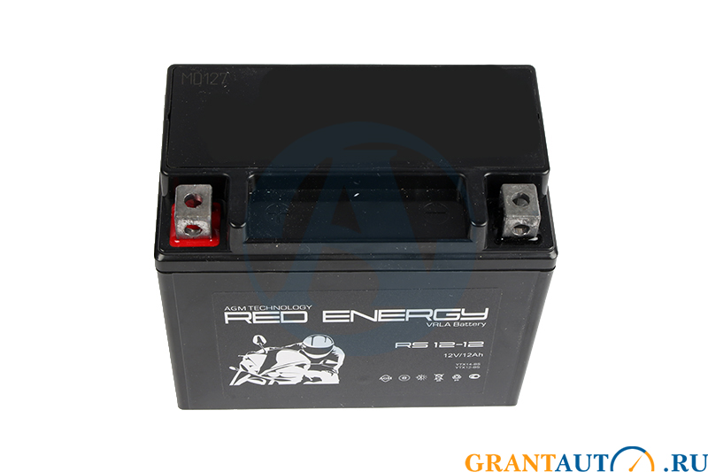 Аккумулятор мотоциклетный Red Energy RS 1212 YTX14-BS 6СТ12 фотография №2