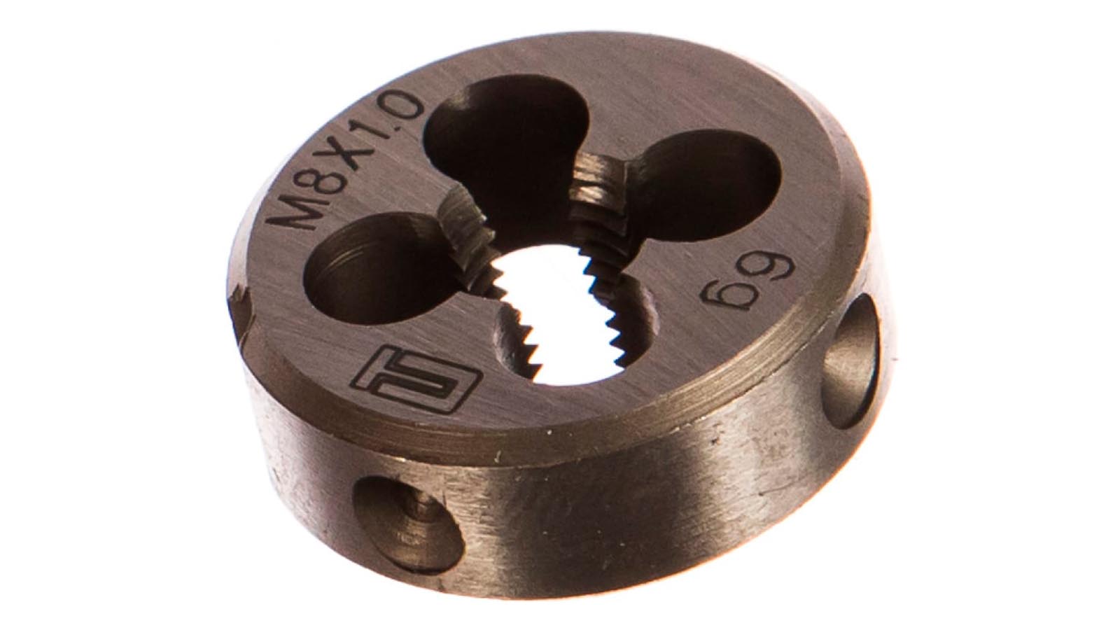 Плашка M8х1.0 D-25 мм СИБРТЕХ фотография №1