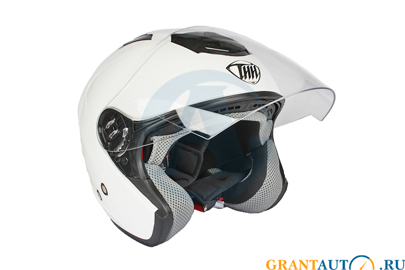 Шлем мото THH T-386 WHITE L фотография №3