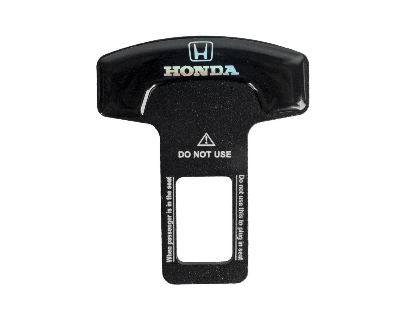 Заглушка ремня безопасности металлическая HONDA фотография №1