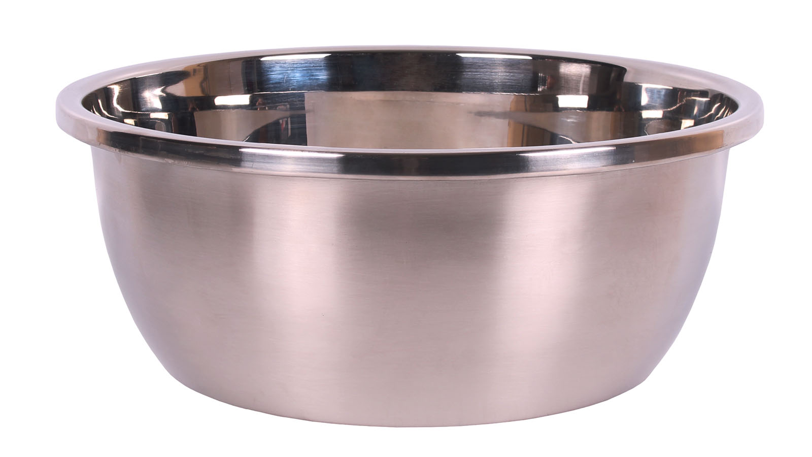 Таз 38см нерж.круглый фотография №1