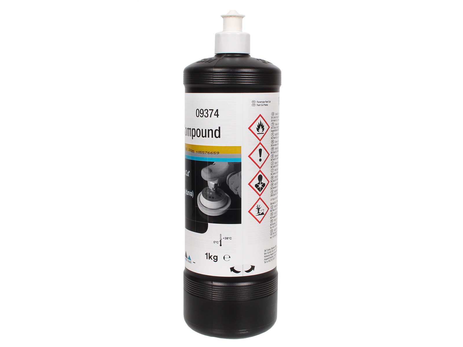 Паста полировальная 3М Perfect-it Fast Cut Compound 1л фотография №2