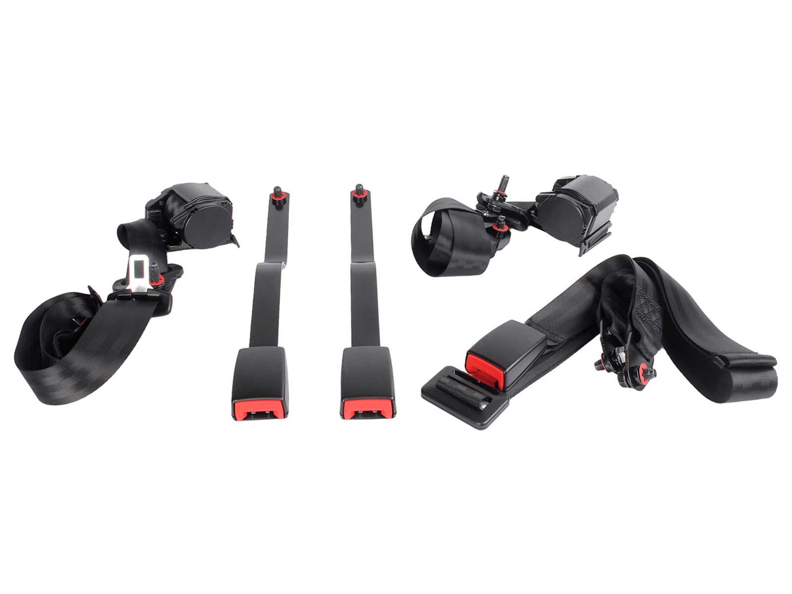 Ремень ГАЗ-3302 безопасности комплект на автомобиль (левый,правый и средний) ЛИМОН фотография №2