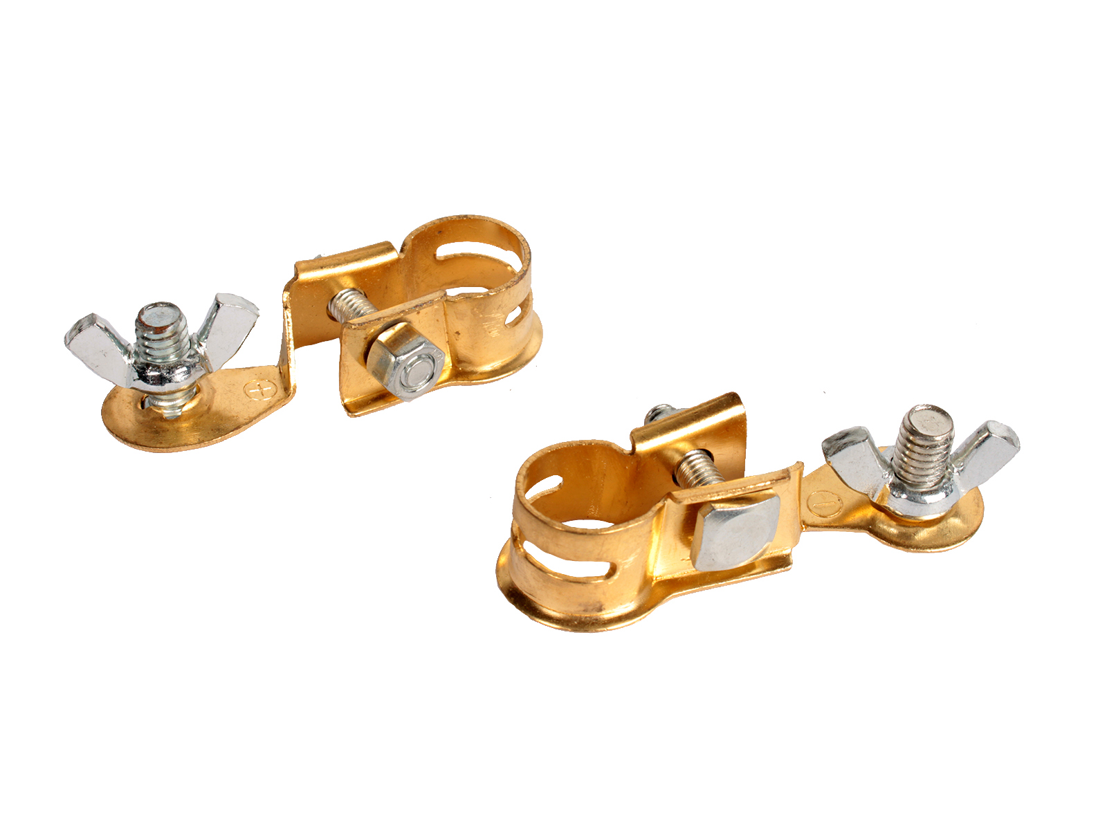 Клемма АКБ +/- универсальная гайка-барашек к-т SKYWAY фотография №2