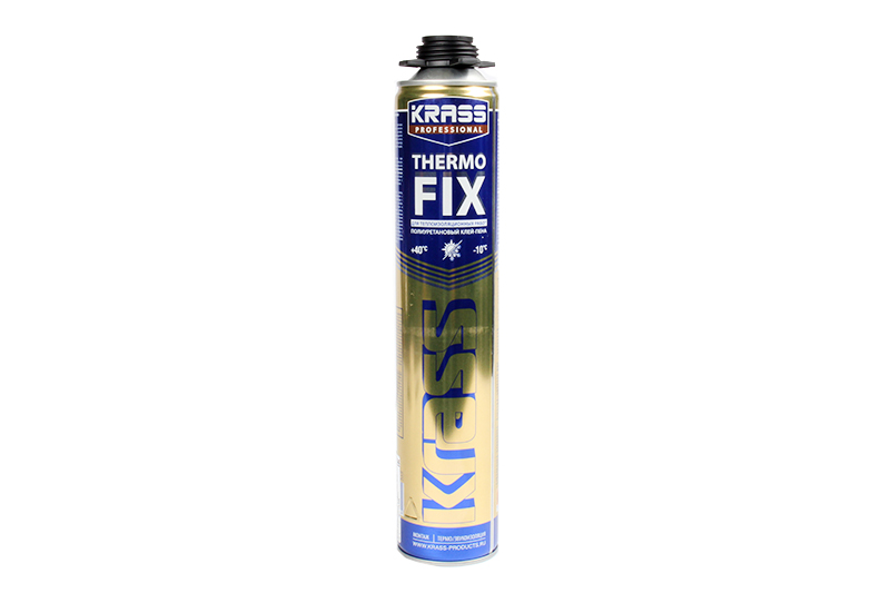 Клей пена KRASS Termofix для теплоизоляционных работ фотография №1