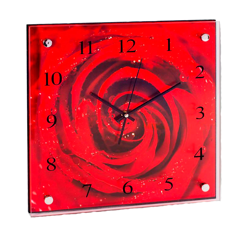 Часы настенные MAXTRONIC MAX-96022 Роза фотография №1