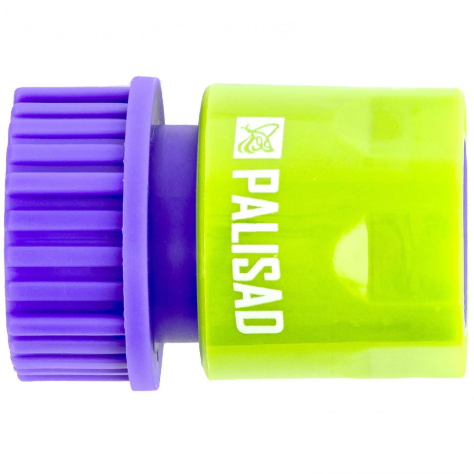 Соединитель быстросъемный Palisad внутренняя резьба 3/4 аквастоп 66170 фотография №1