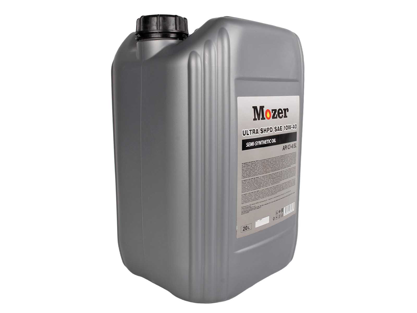 Масло моторное MOZER ULTRA SHPD 10W40 CI-4/SL 20л фотография №2
