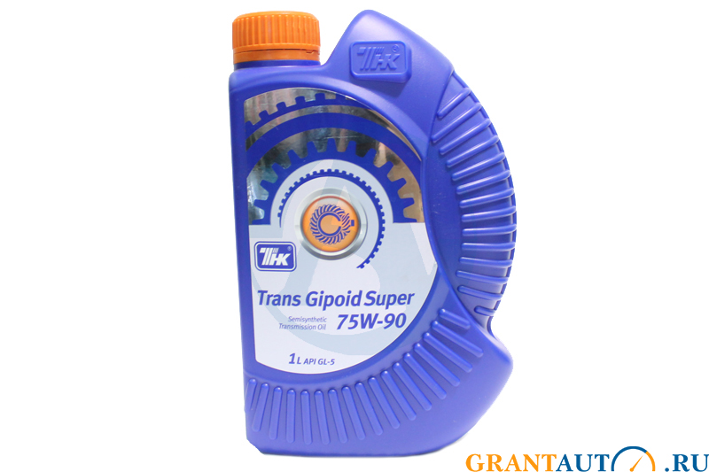 Трансмиссионное масло ТНК Trans Gipoid Super 75W90 1л фотография №1