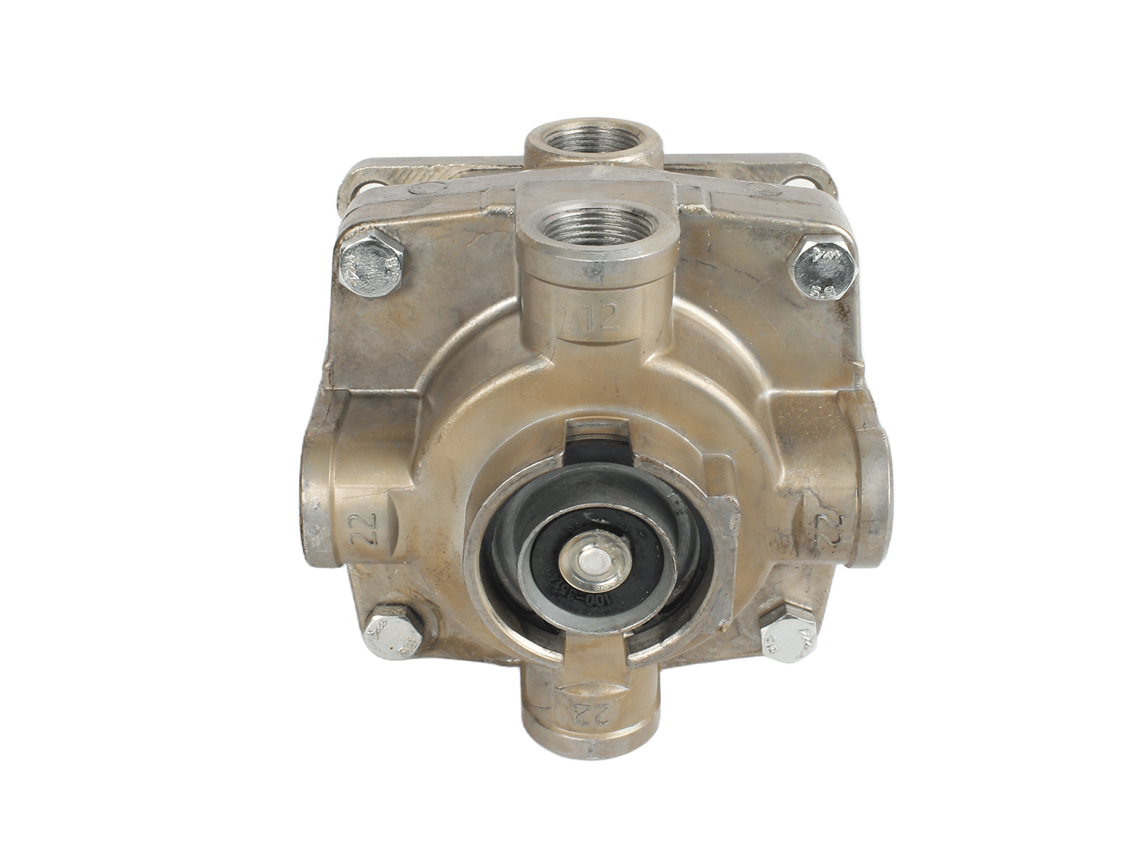 Кран ЗИЛ-4331, 43336, 5301 тормозной подпедальный РААЗ 100-3514208 фотография №3