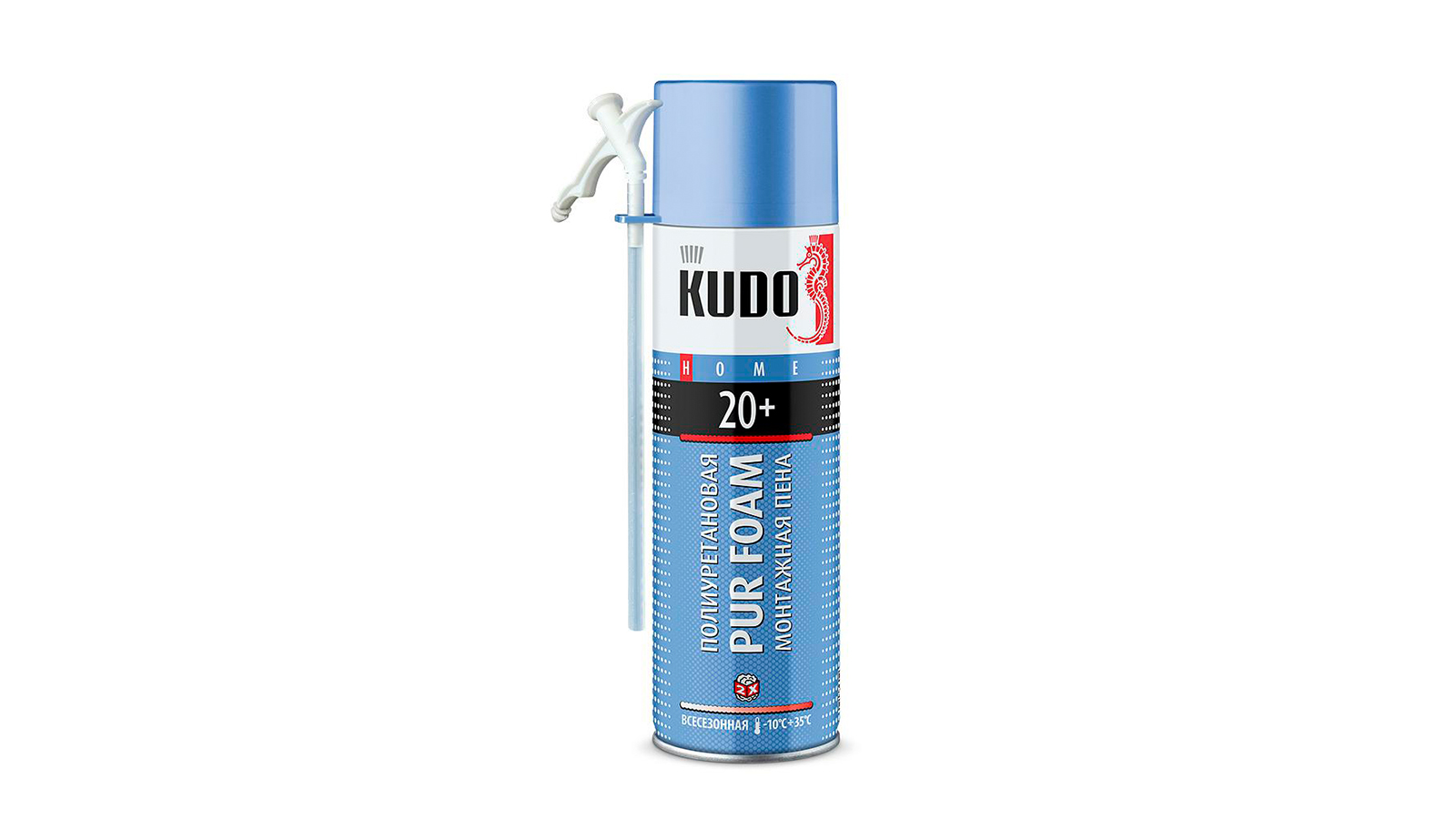 Пена монтажная KUDO НОМЕ 20+  650 МЛ/480 Г фотография №1