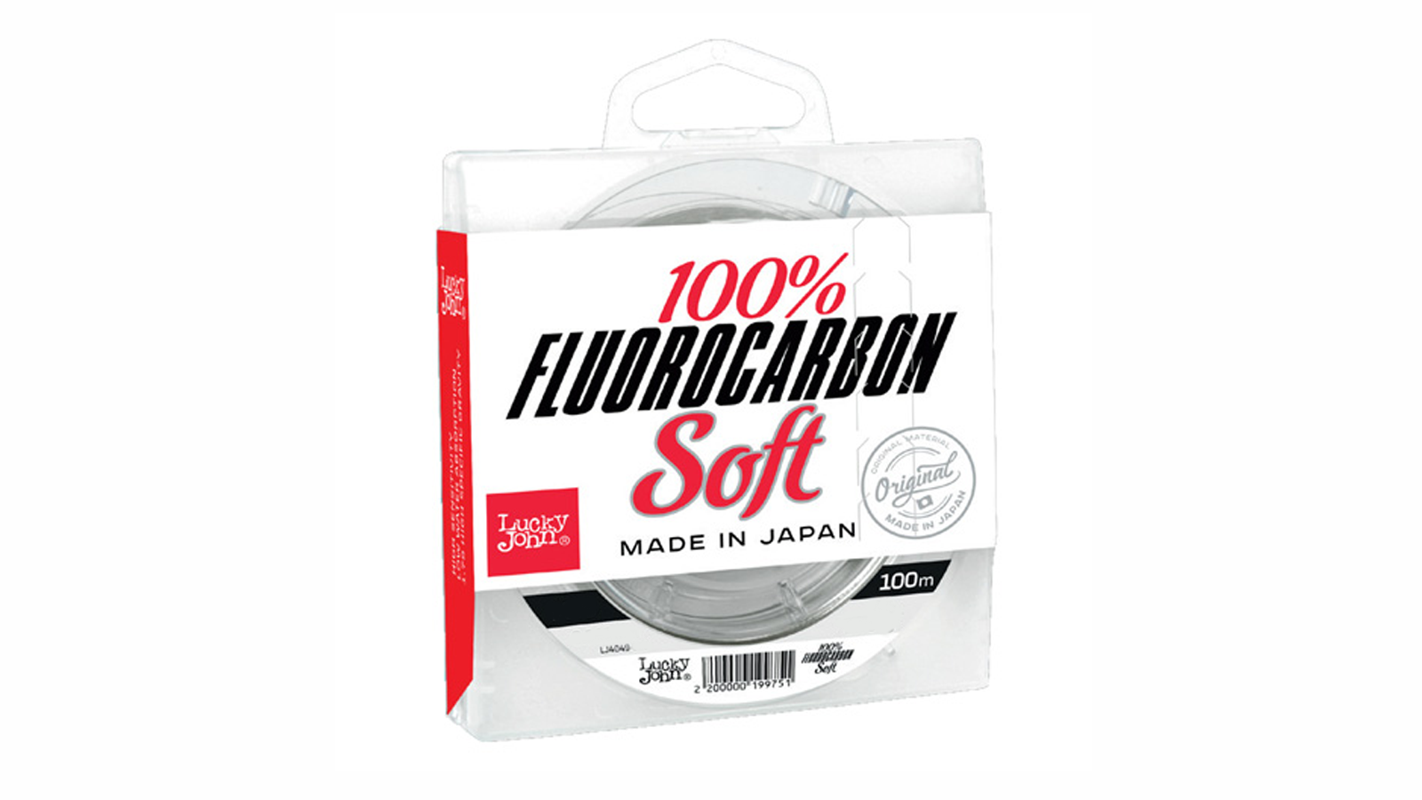 Леска Lucky John FLUOROCARBON Soft 100/023 фотография №1