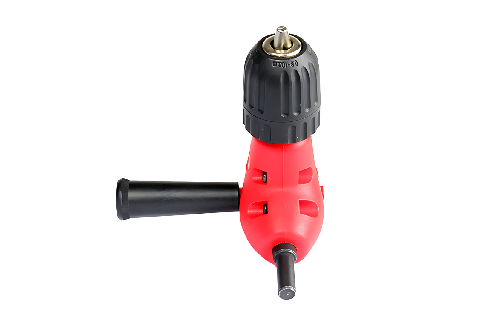 Угловой переходник на дрель и шуруповерт с быстрозажимным патроном ANROKEY фотография №3
