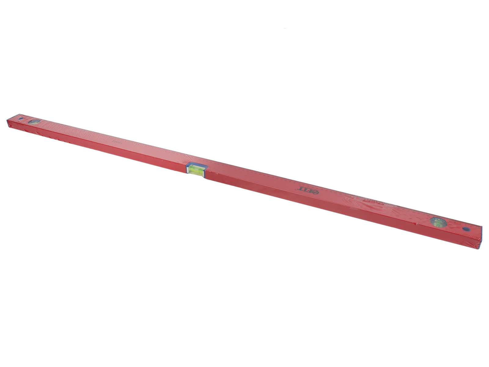 Уровень FIT 3 глазка линейка красный 1200мм фотография №2