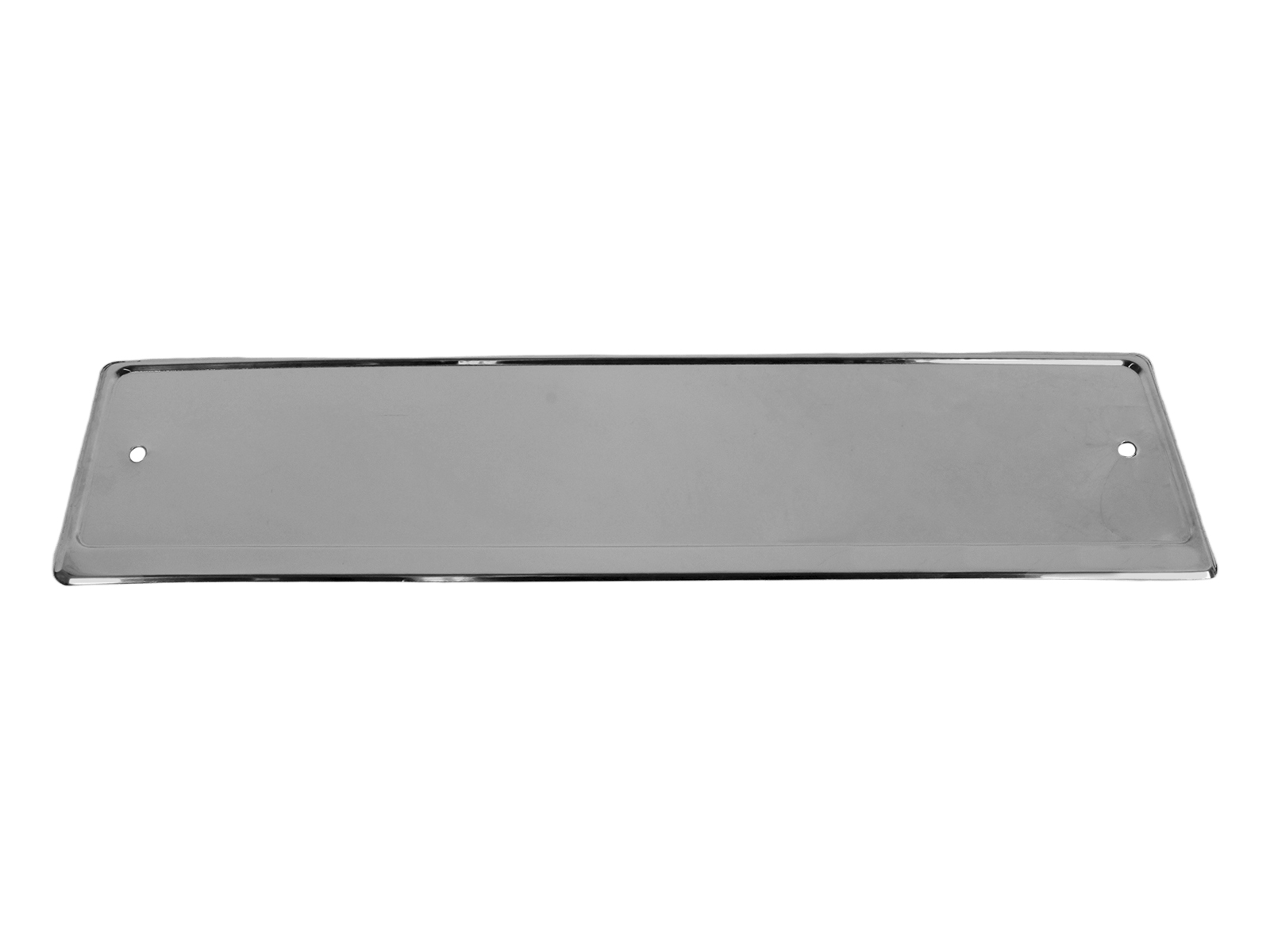 Рамка под номерной знак без надписи (металл) фотография №1