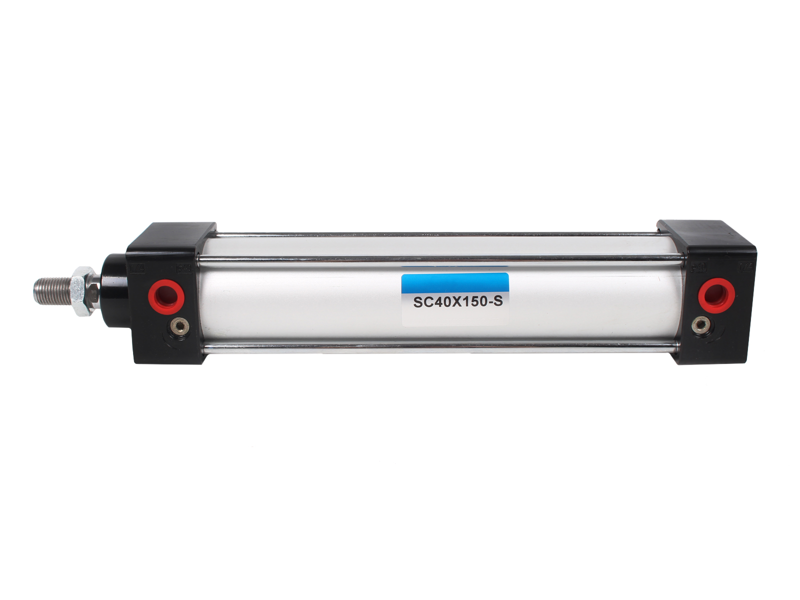 Пневмоцилиндр SC40x150-S, ход штока 150мм, D-40мм фотография №2