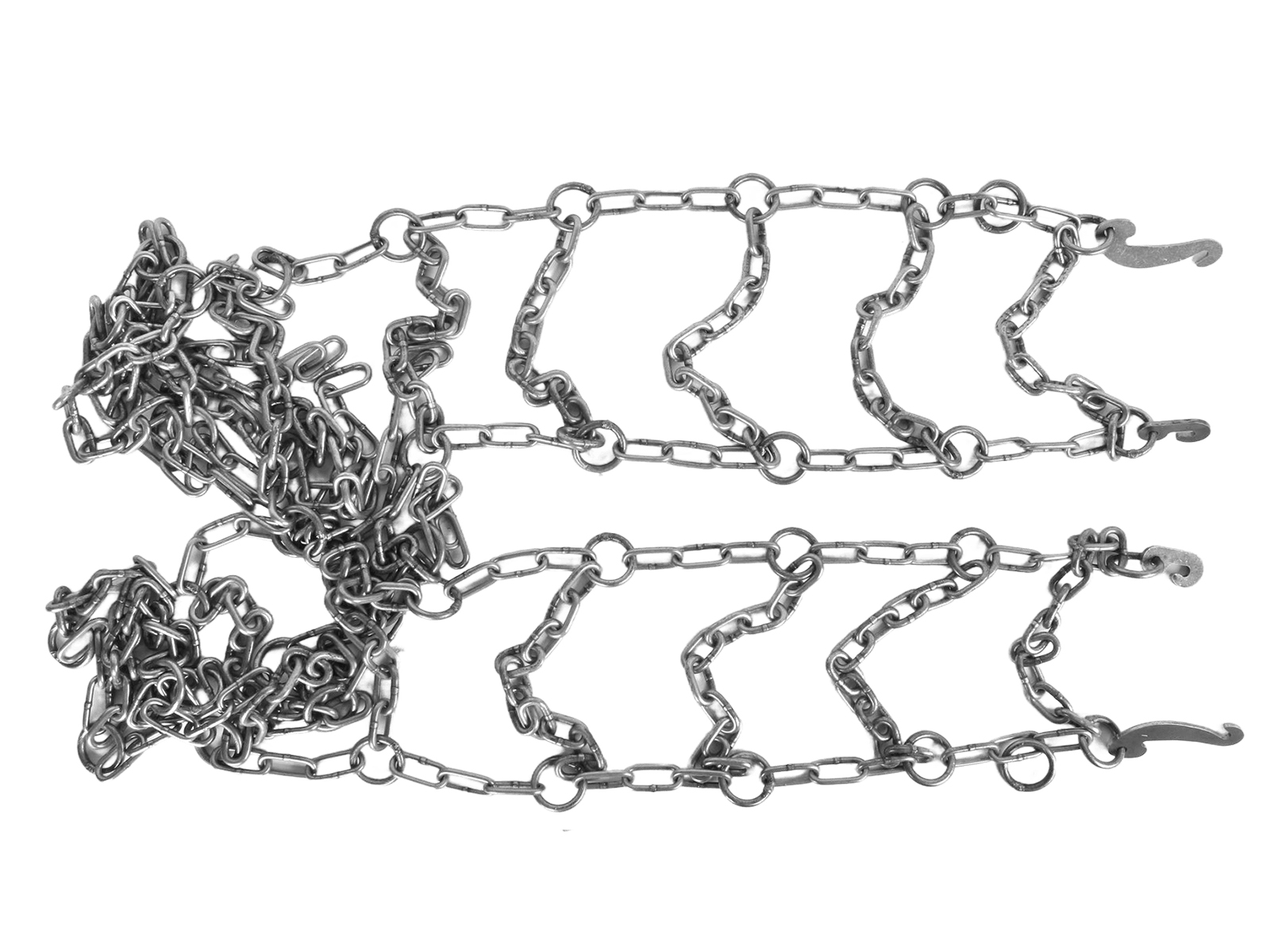 Цепь противоскольжения усиленная d-6мм R16 265/70 для джипа (тип лесенка) 2 штуки фотография №1