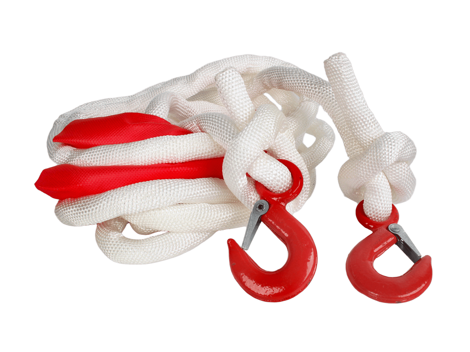 Трос буксировочный веревка 7т 2 крюка фотография №2