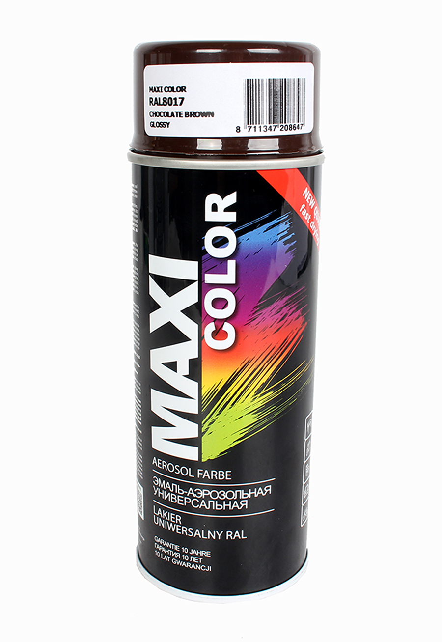 Эмаль Motip Maxi Color коричнево-шоколадная 0.4л фотография №1