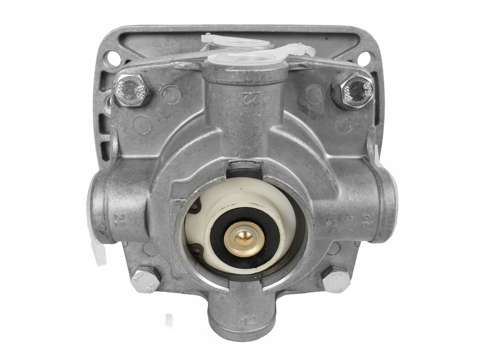 Кран КАМАЗ, МАЗ тормозной 2-х секционный фотография №3