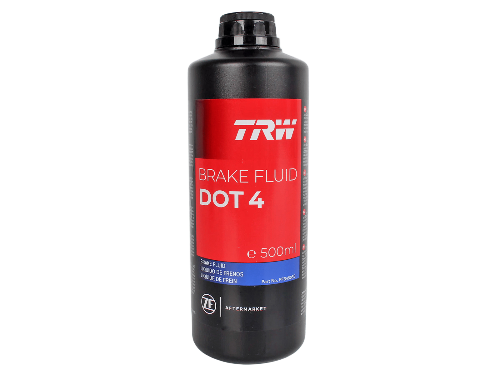 Жидкость тормозная TRW 0.5 л DOT-4 PFB450 фотография №1