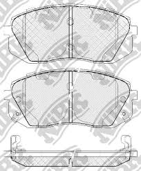 Колодки тормозные NIBK PN0052 фотография №1