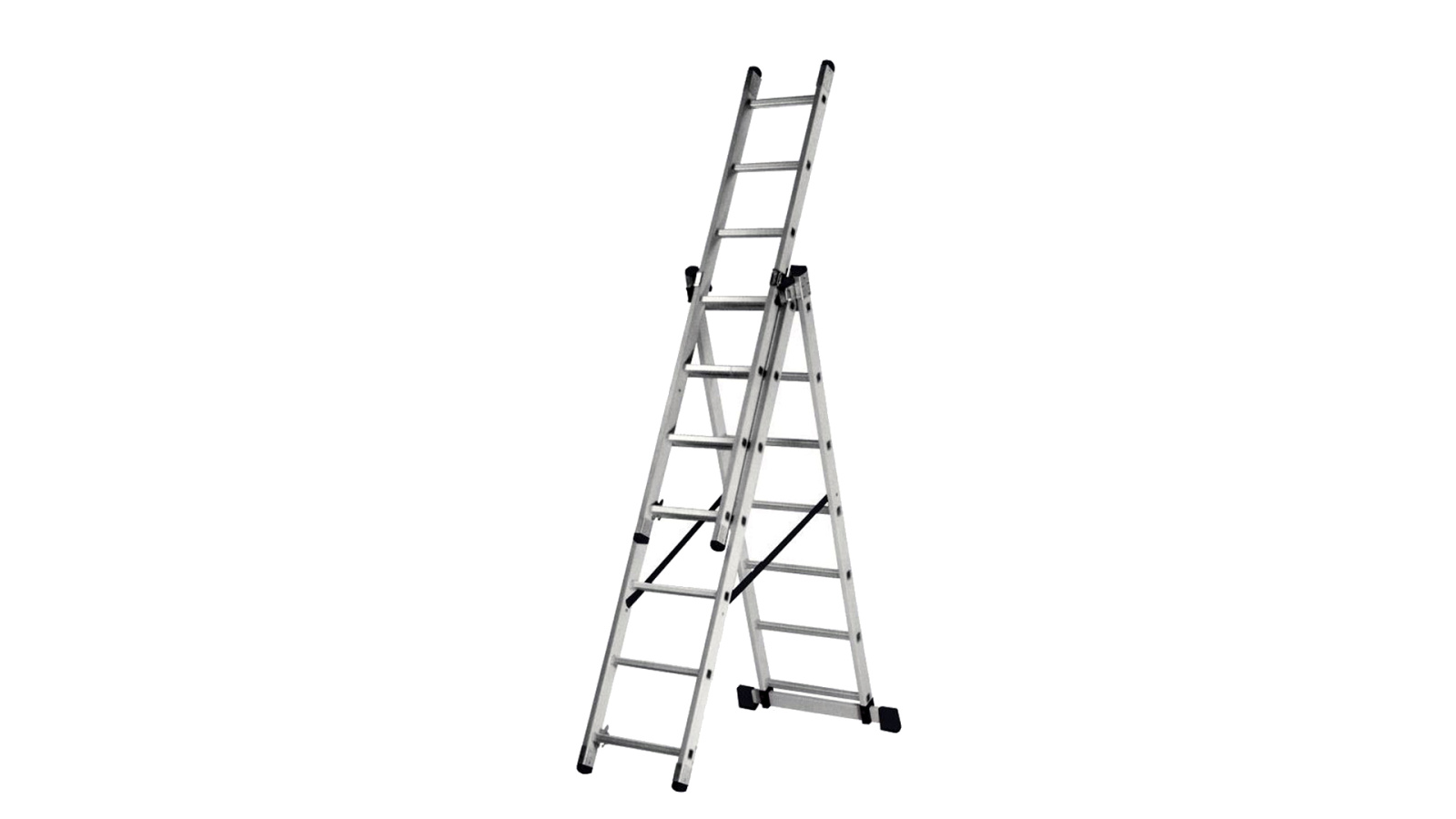 Лестница 3х9 ступ. 252/419/588см 11,9кг фотография №1