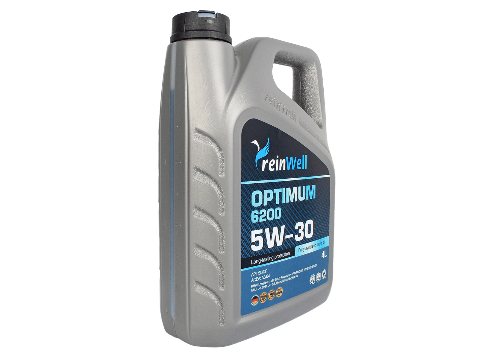 Масло моторное REINWELL OPTIMUM 6200 5W30 4л фотография №2