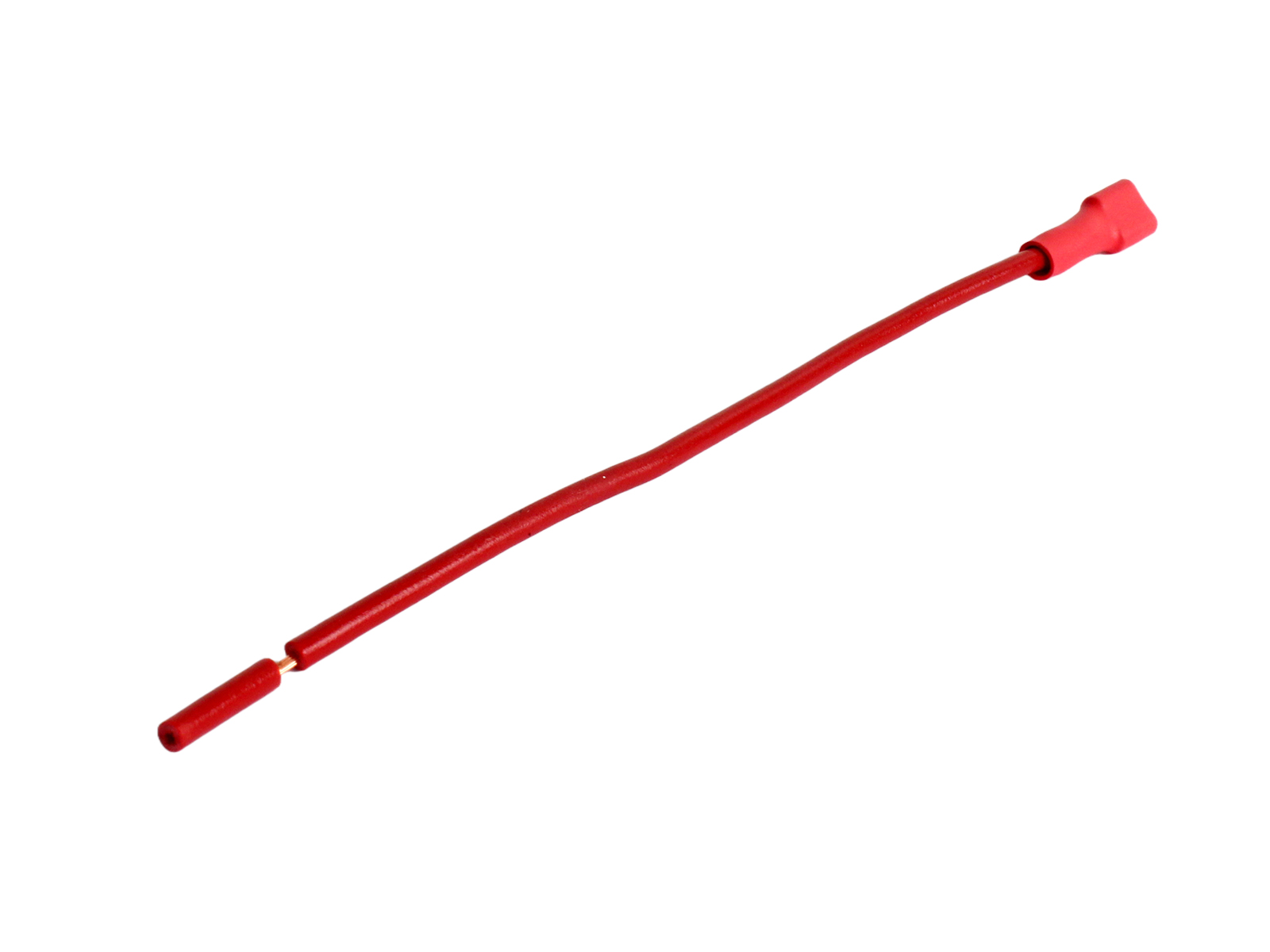 Клемма (мама) 4.8мм с проводами изолированная луженая АЭНК фотография №3