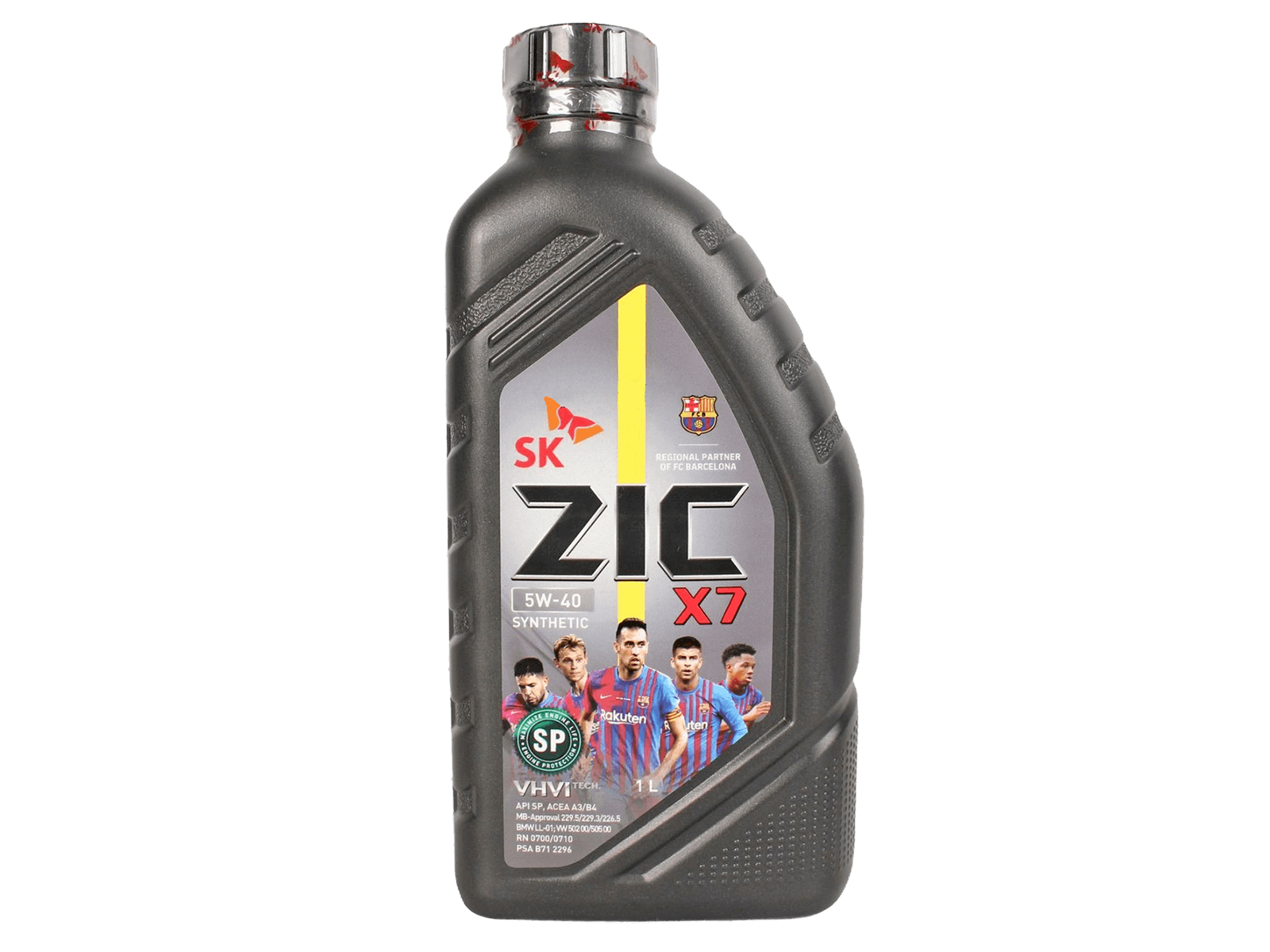 Масло моторное ZIC X7 5W40 1л SN фотография №1