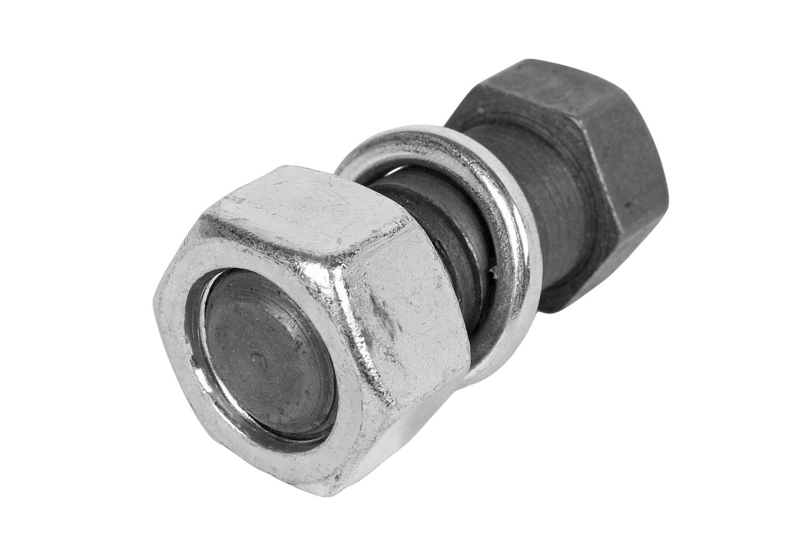 Болт М18х41 круга поворотного КАМАЗ в сборе с гайкой СЗАП фотография №3