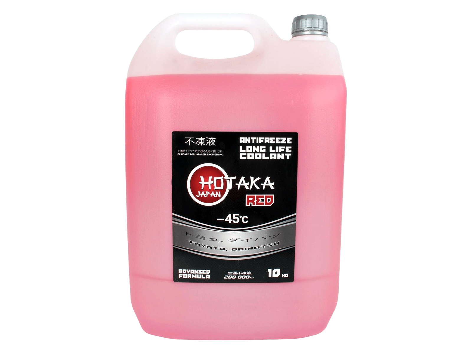 Антифриз красный Red Long Life Coolant 10кг Hotaka фотография №1