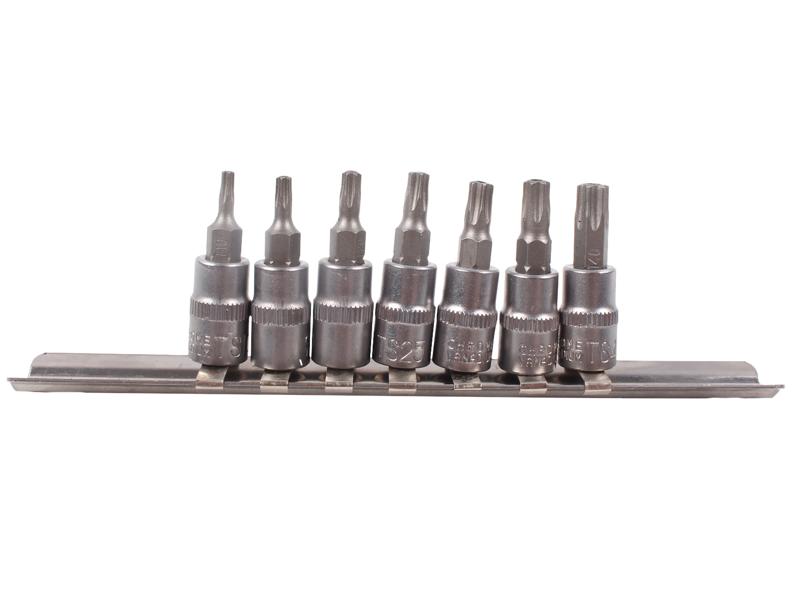 Набор головок АвтоDело torx с отверстием T10-T40 1/4 7пр 39861 фотография №1