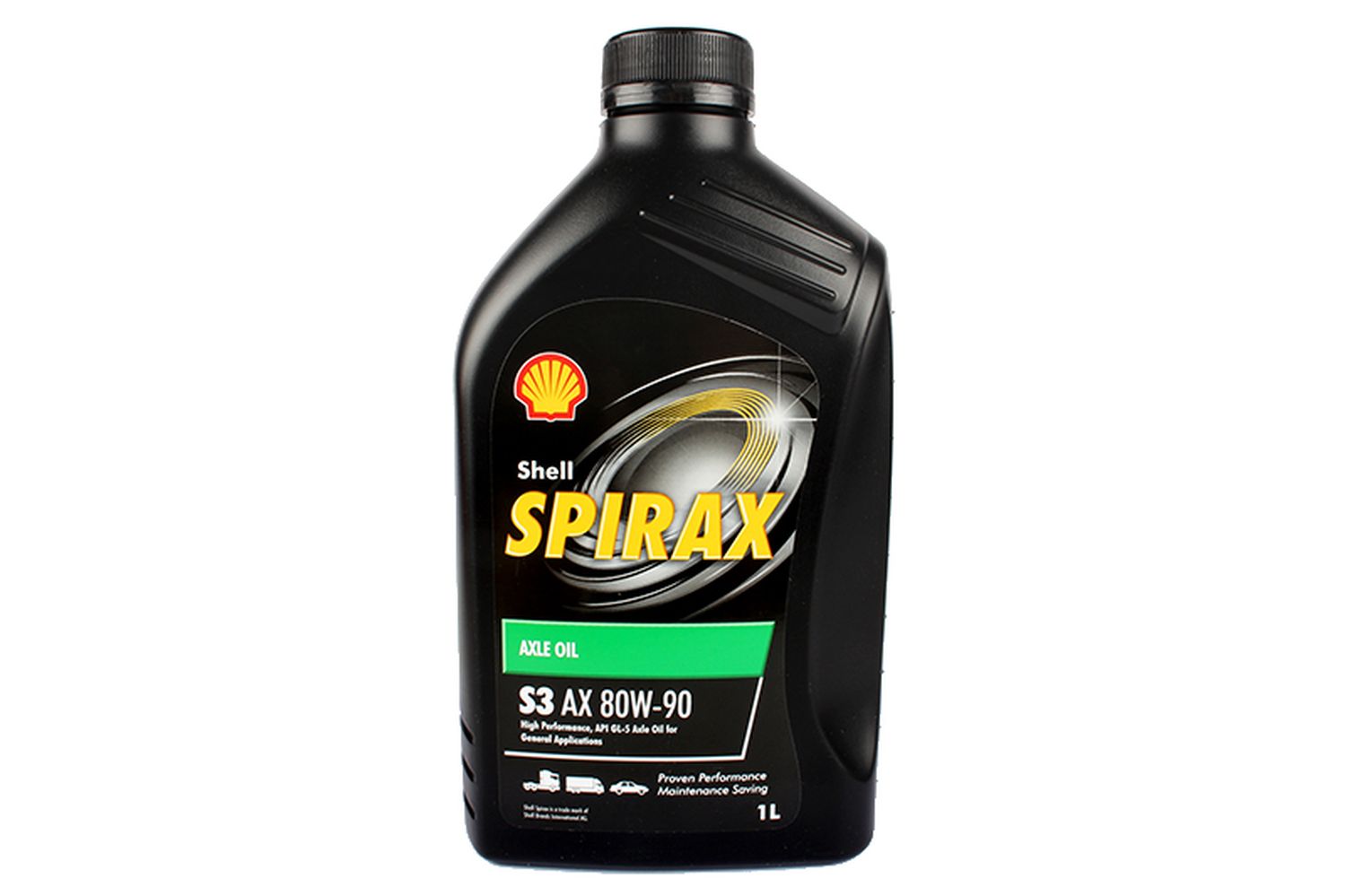 Трансмиссионное масло SHELL SPIRAX S3 АХ 80W90 1л фотография №1