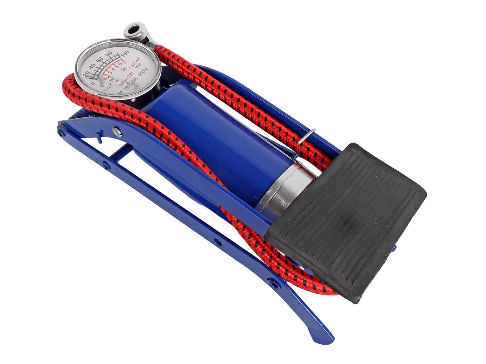 Насос ножной с манометром фотография №2