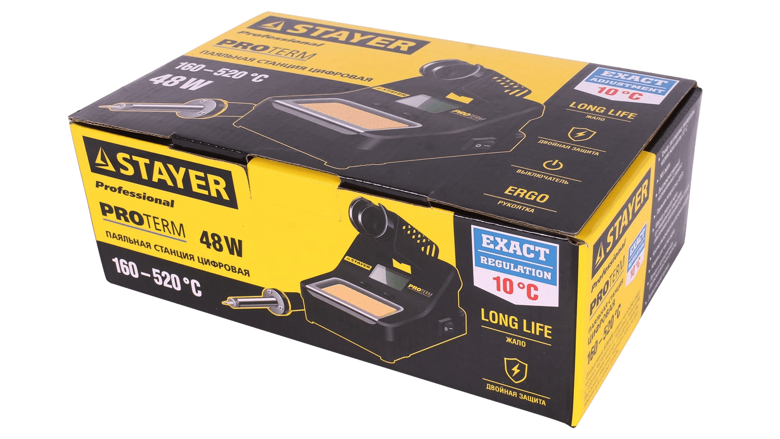 Паяльная станция цифровая STAYER SP-50 160-520 C 48 Вт фотография №4