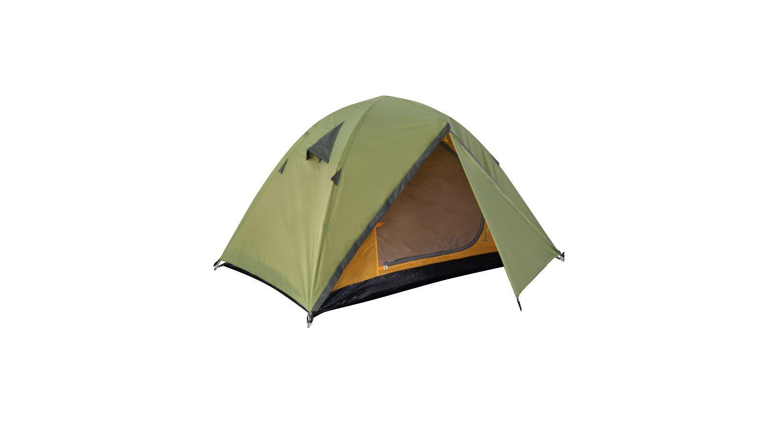 Палатка BREEZE-2 Helios Зеленый-оранжевый фотография №1