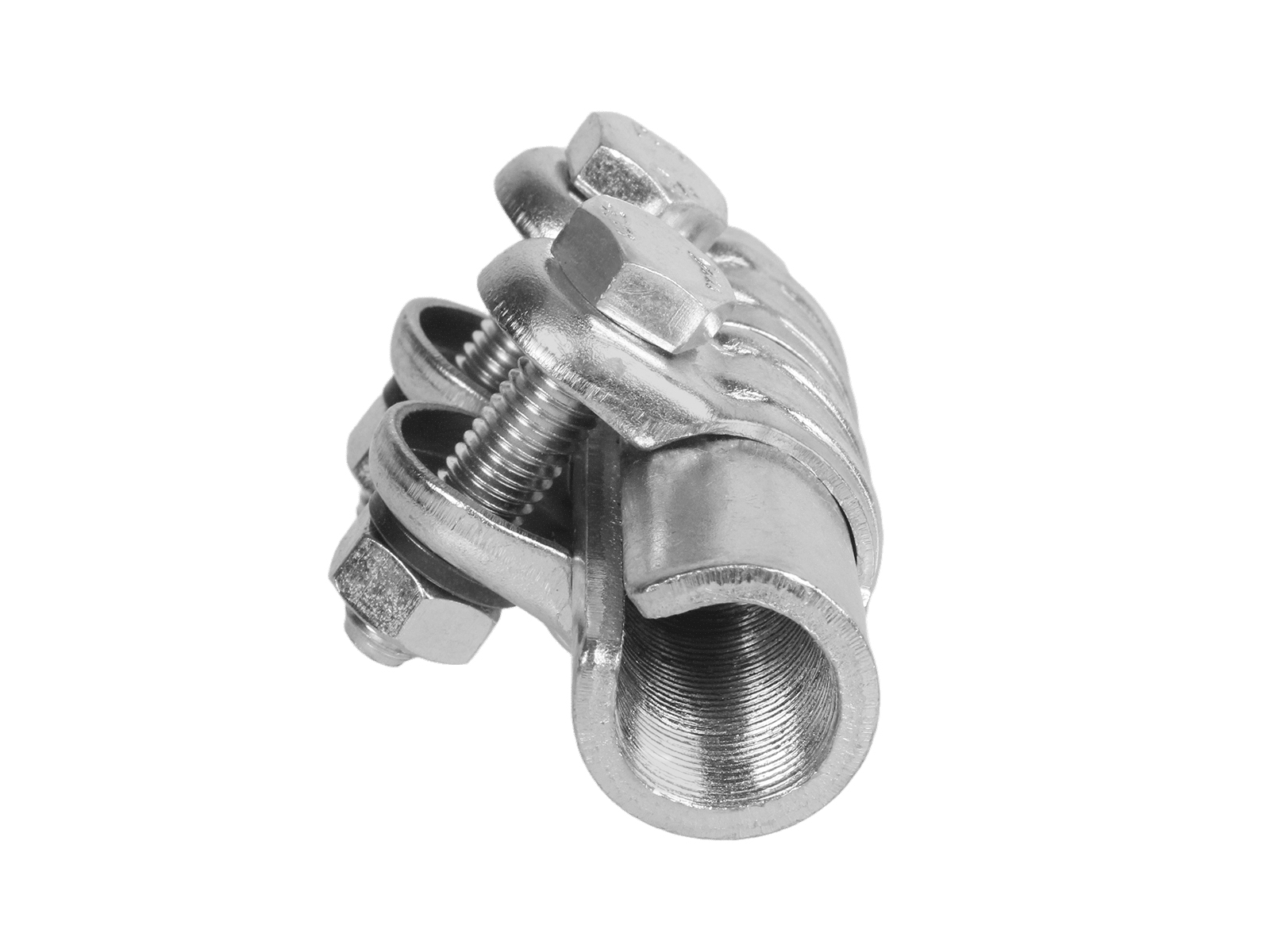 Втулка ВАЗ-2101 тяги рулевой регулировочная в сборе хомутами фотография №2