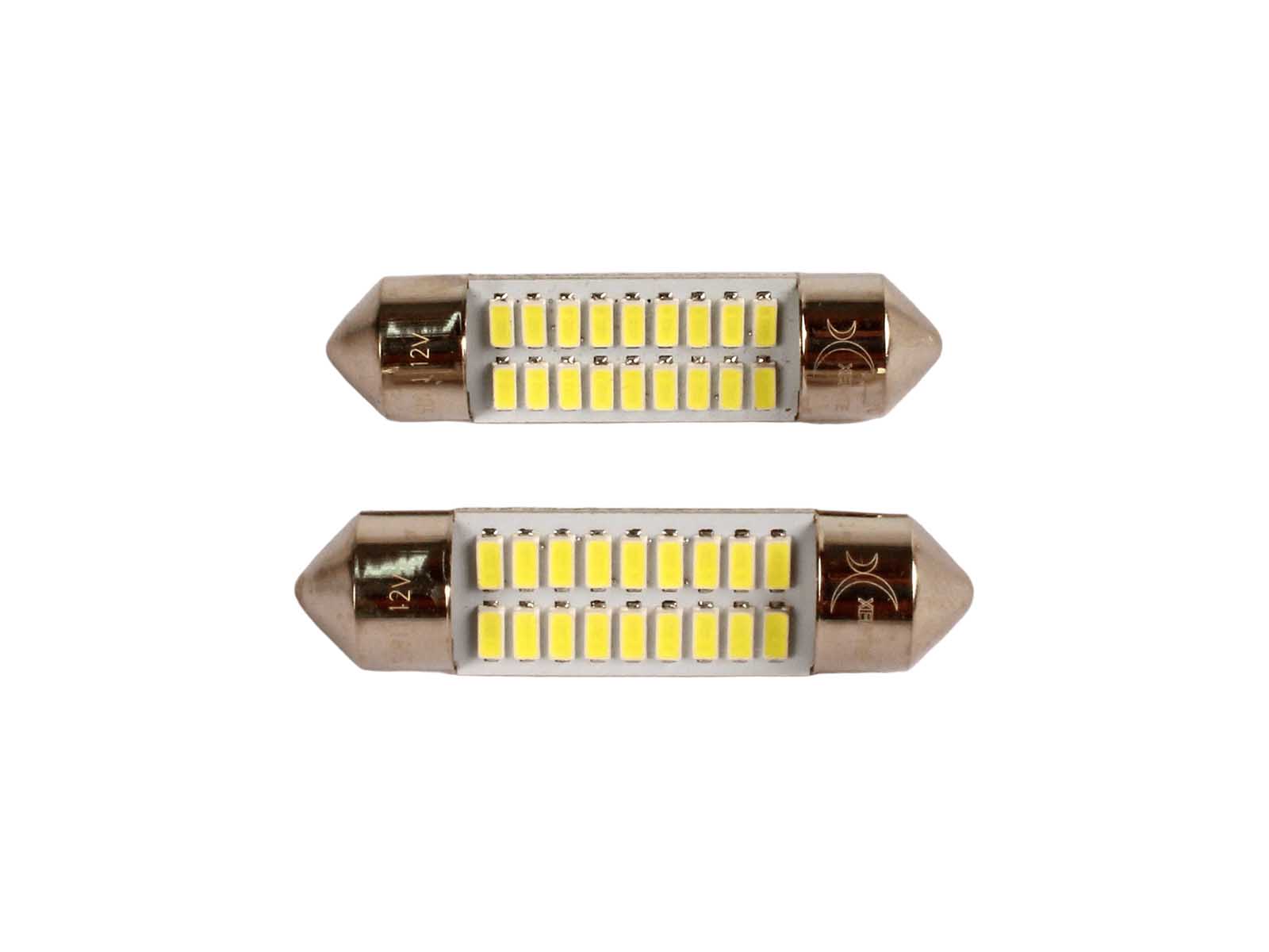 Лампа XENITE S1811 (T11/C5W) 12V 36мм 135Lm 5000K диодная 2 штуки комплект 1009548 фотография №1