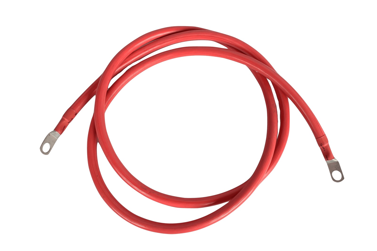 Провод АКБ соединительный L-1200мм S-50кв наконечник-наконечник медь фотография №1