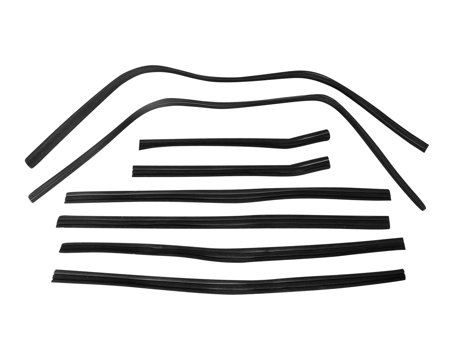 Уплотнитель стекла для ГАЗ-3110 опускного Н/О комплект 3110-6103480/22 фотография №1