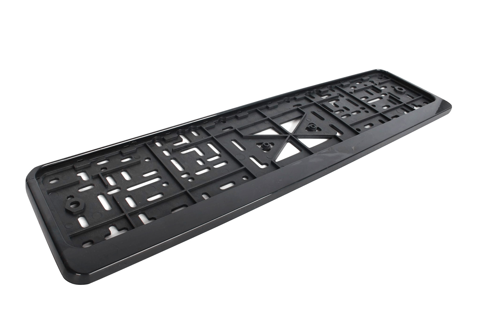 Рамка для номера черная Премиум 1 штука фотография №2