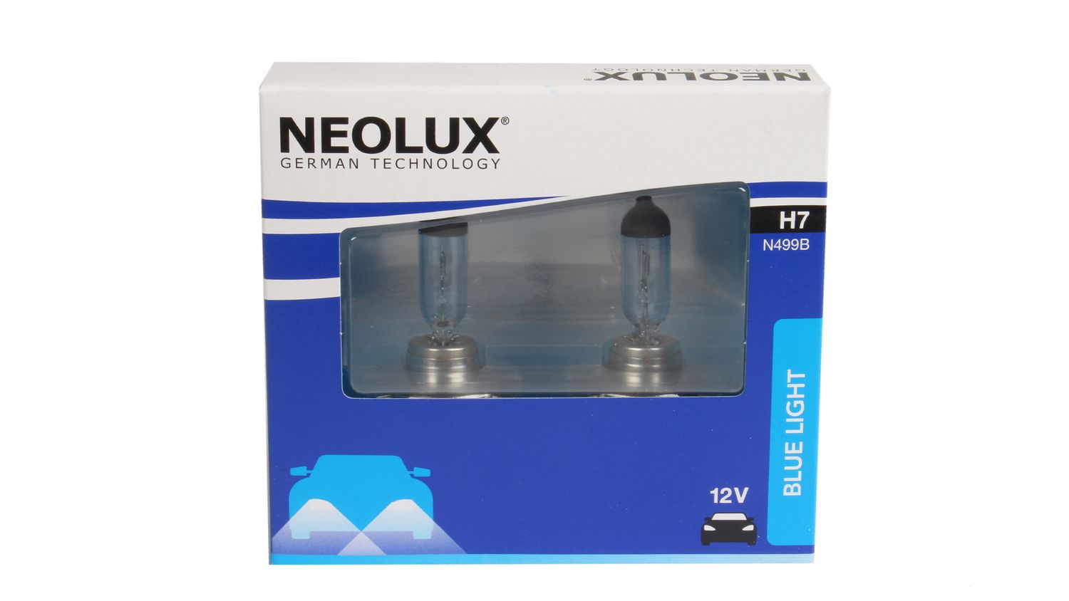 Лампа 12Vx55W H7 NEOLUX  BLUE LIGHT комплект фотография №1