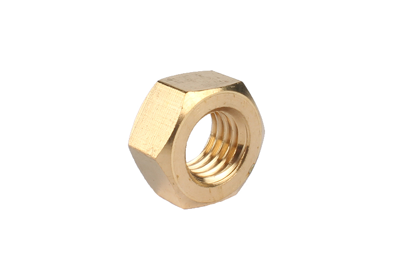 Гайка М12х1.75х10 коллектора выпускного ЗИЛ ГАЗ-53 латунь фотография №2