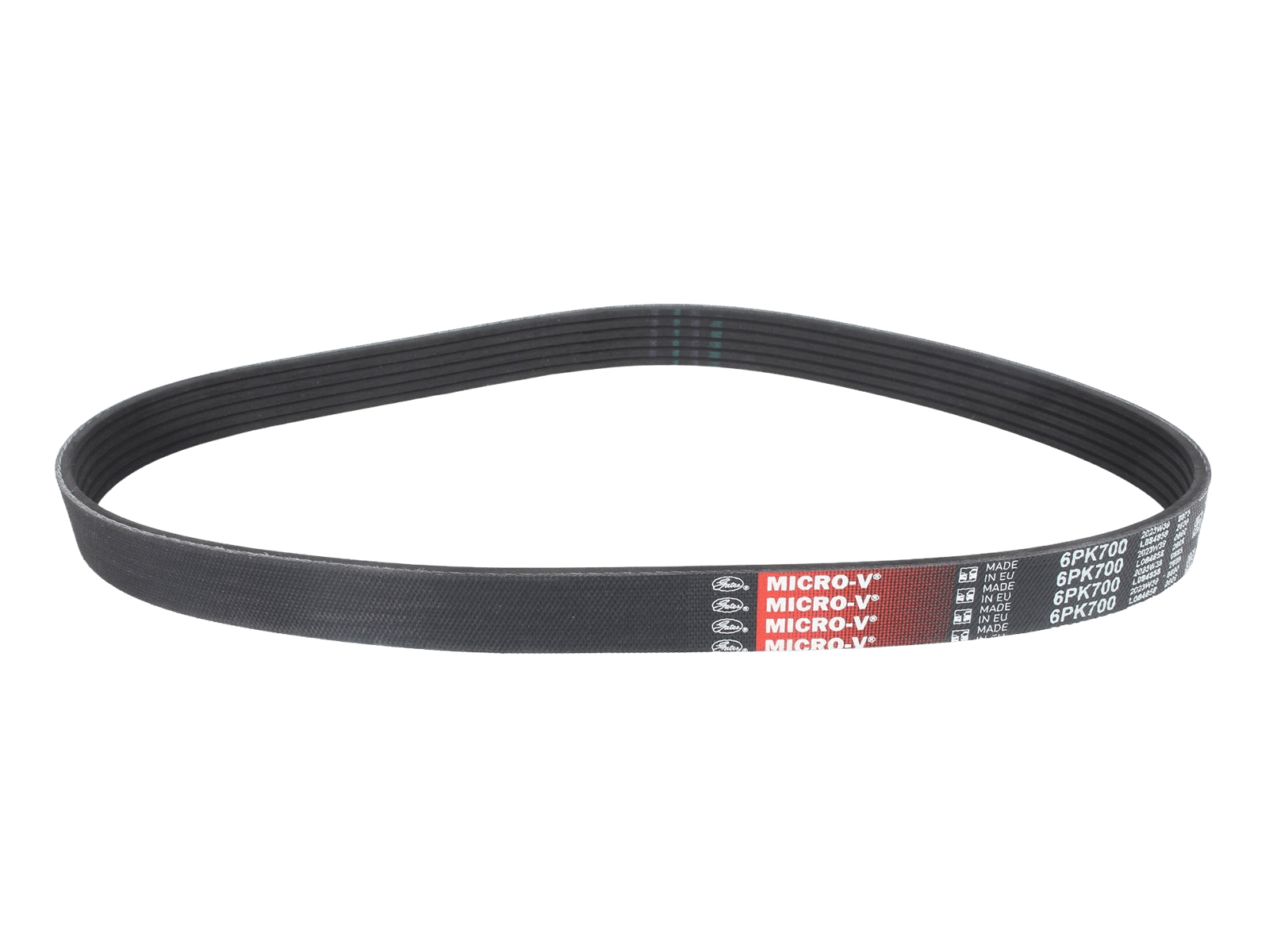 Ремень ВАЗ-2108i-099i генератора GATES 68341 6PK700 фотография №2