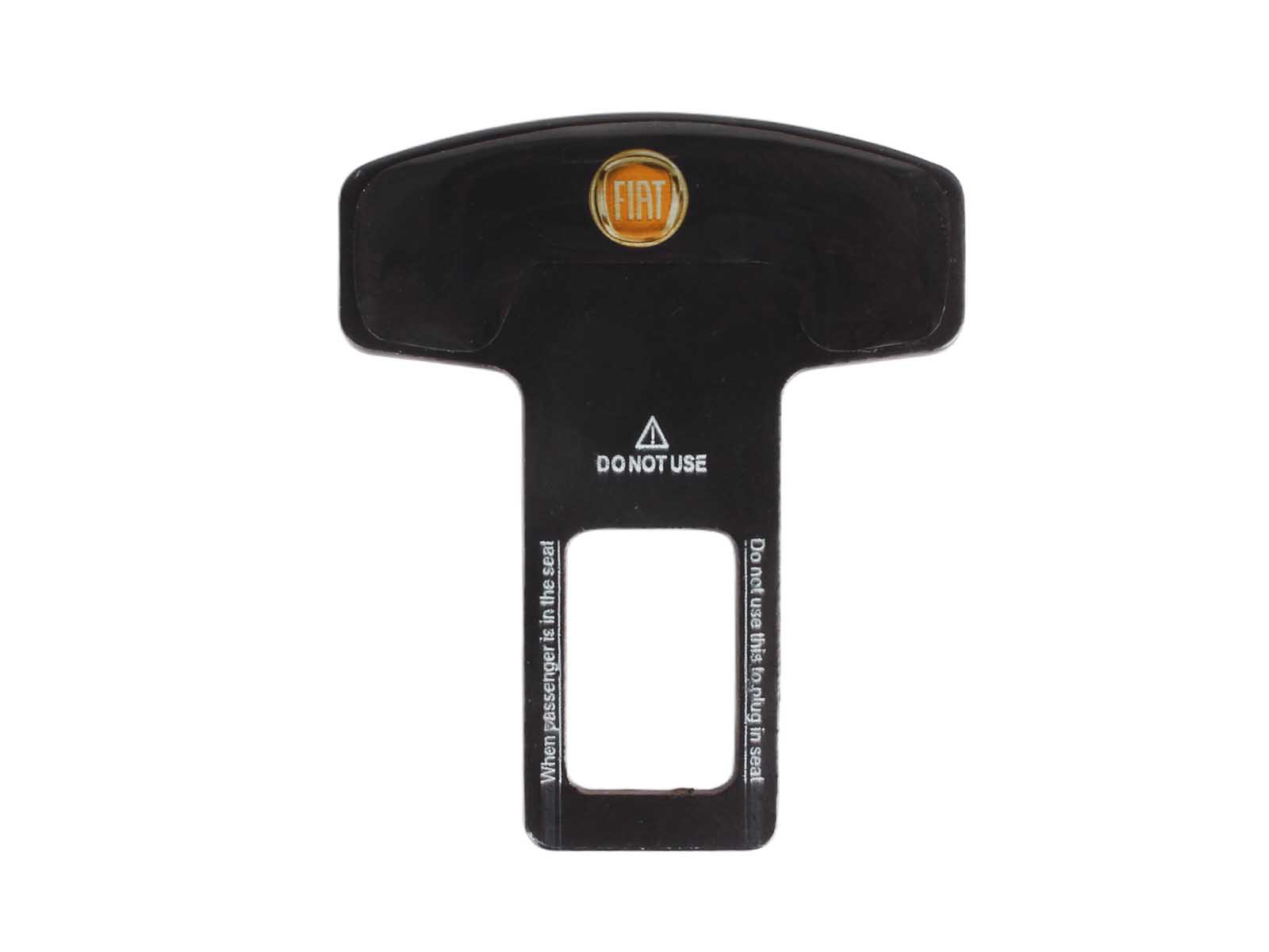 Заглушка ремня безопасности металлическая FIAT 1 штука фотография №1