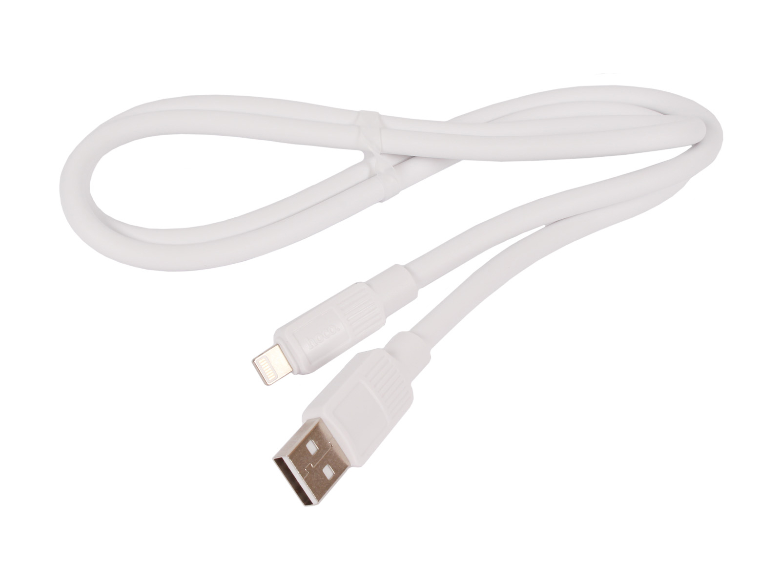 Кабель USB HOCO X84 USB-Lightning  1м белый фотография №1