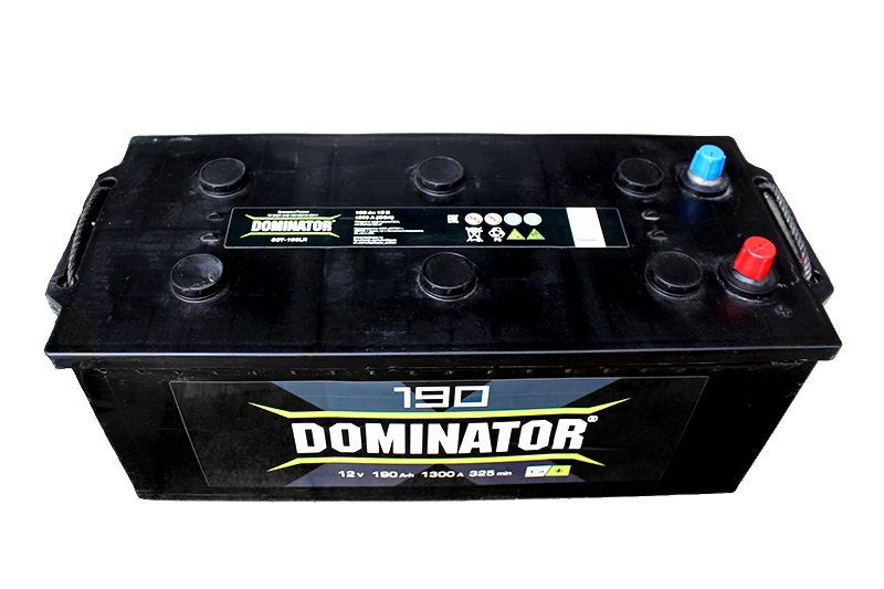 Аккумуляторная батарея DOMINATOR 6СТ190 (+слева) фотография №2