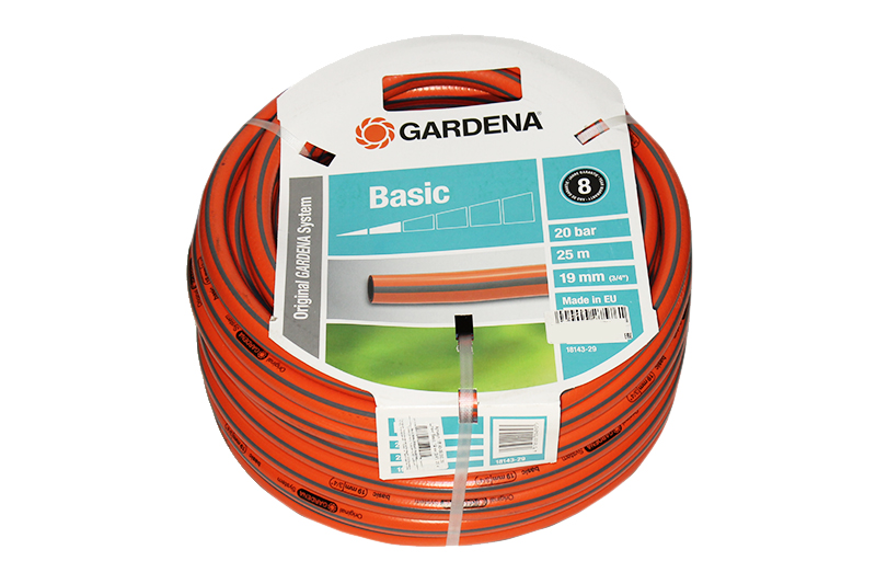 Шланг поливочный GARDENA BASIC 3/4 25м фотография №1